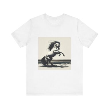 Majestic Horse Unisex Tee - Perfect Gift for Horse Lovers, Equestrian Apparel, Animal Enthusiast Shirt, Unique Casual Wear, Birthday Present