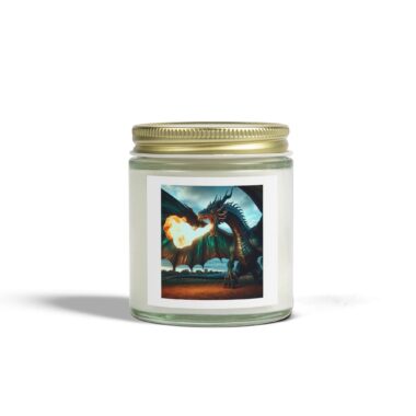 Scented Candles, Coconut Apricot Wax (4oz, 9oz)