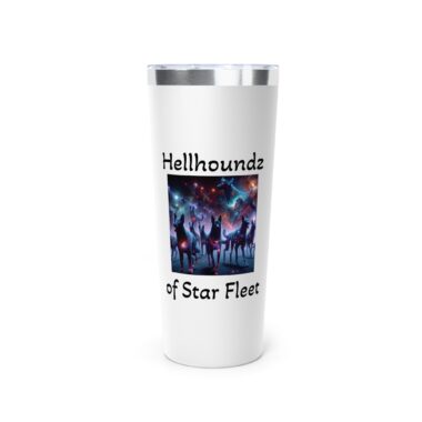 tumbler mug hellhoundz of star fleet design