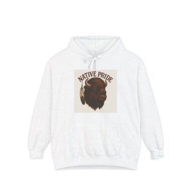 unisex native pride hoodie, cozy casual wear, ideal for indigenous rights events, comfortable gift for all ages, perfect for everyday wear