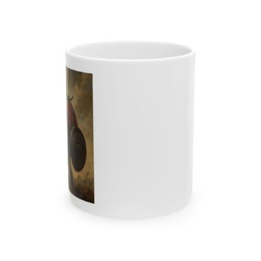 ceramic coffee mug | fantasy artwork mug, unique gift for coffee lovers, art mug for home decor, birthday gift, collectible
